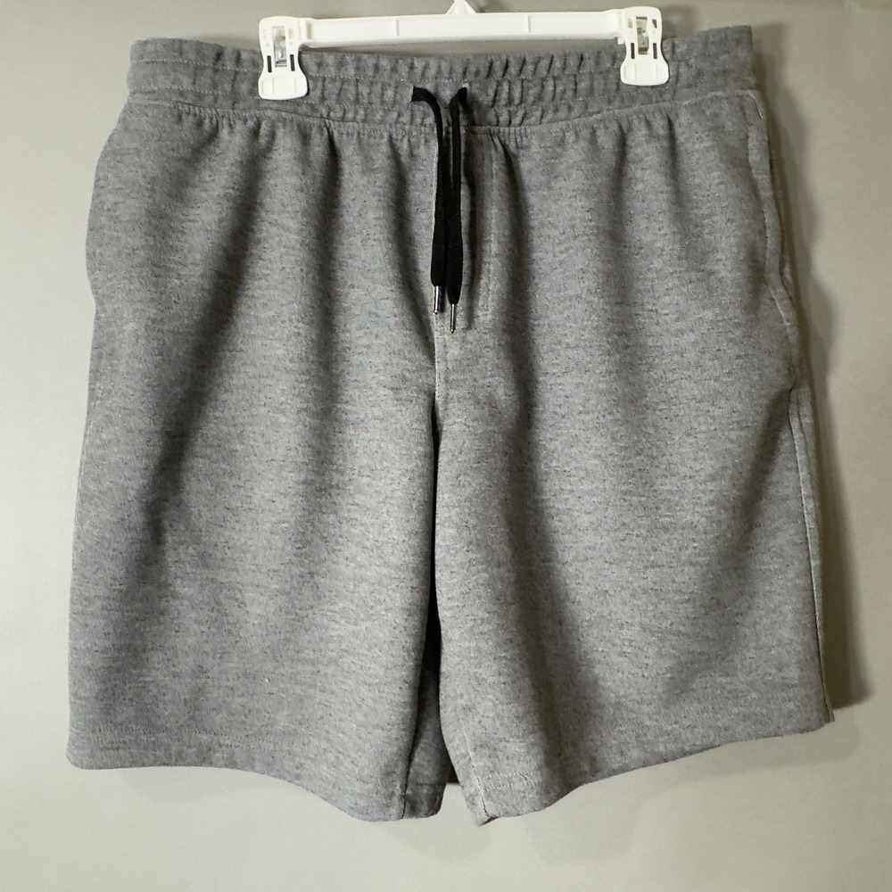 90 Degree By Reflex Mens XL Gray Athletic Shorts Drawstring Performance Gym - Picture 5 of 6
